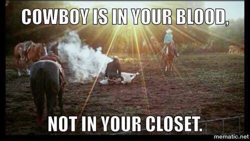 Cowboy is in your Blood