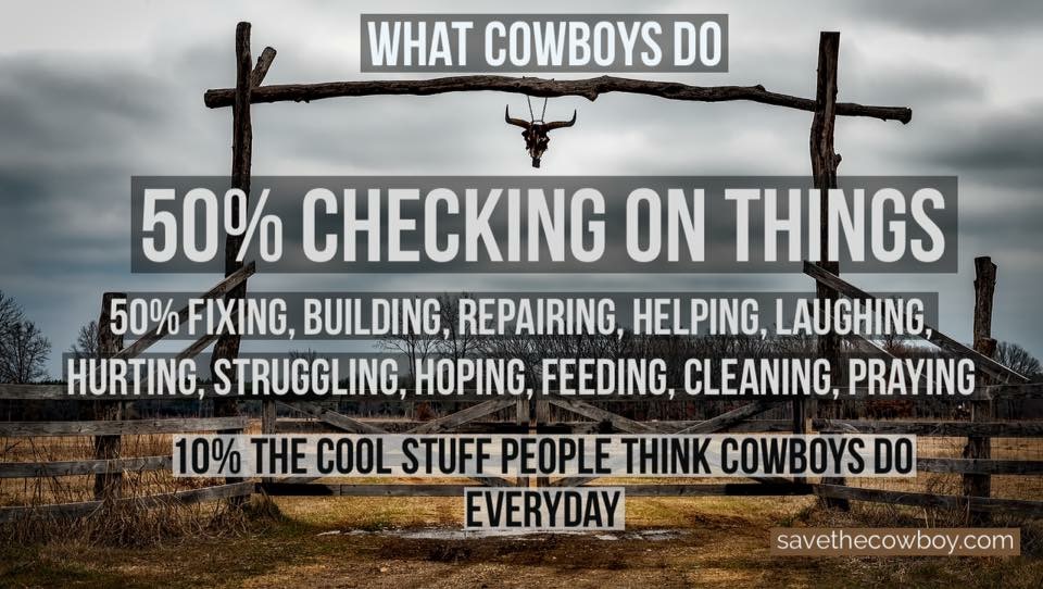 What Cowboys Do - Save the Cowboy